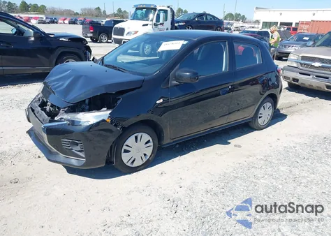 2021 Mitsubishi Mirage Carbonite Edition/Es/Le z USA, uszkodzony, nr VIN ML32AUHJ6MH006728